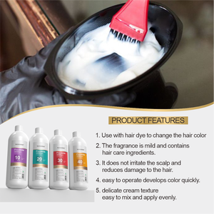 MAIQEIX 高级染发剂 <span class=keywords><strong>3</strong></span>%/6%/9%/12% 浓度霜状过氧化物氧化剂 白发覆盖剂 深色头发漂白剂 - Product Image 3