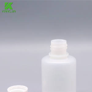 Rifornimento di fabbrica 50ML HDPE Standard per flacone di reagente a bocca larga con pacchetto chimico tappo a vite grado di laboratorio per kit di reagenti - Product Image 5