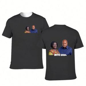 Camiseta Publicitaria Personalizada para Elecciones, de Poliéster de Secado Rápido, Cuello Redondo y Manga Corta - Product Image 1