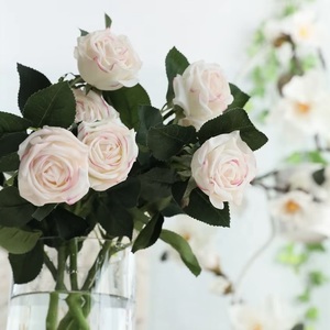 Hesper Moderne Maison Décoration De Mariage Roses Artificielles Fleurs Belle Intérieur Unique Rose Arrangement - Product Image 3