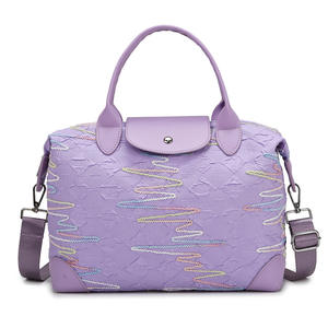 Sac de voyage multifonctionnel en toile pour femme RUIQUWIN, de haute qualité, élégant, grande capacité, durable, portable, pour l'extérieur - Product Image 4