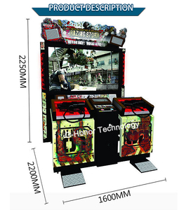 Machine de jeu de tir en gros, simulateur d'arcade de tir d'intérieur, Machine de jeu de pistolet de tempête de rasage - Product Image 6