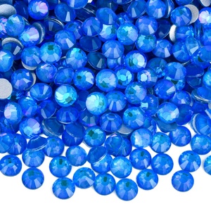 Strass en cristal à dos plat Oleeya en gros, tailles SS3-SS30, couleurs variées pour ongles scintillants de Noël - Product Image 4