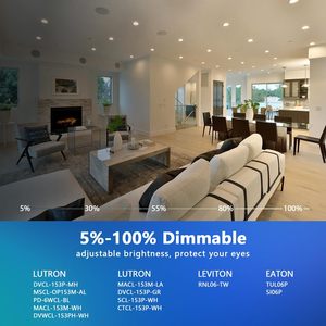 <span class=keywords><strong>Led</strong></span> Ultra Slim Bảng điều chỉnh ánh sáng 12 Wát 6 inch <span class=keywords><strong>LED</strong></span> Đèn Downlight thay đổi độ sáng 3cct 5cct <span class=keywords><strong>LED</strong></span> ánh sáng Trần nồi ánh sáng với Hộp nối - Product Image 3