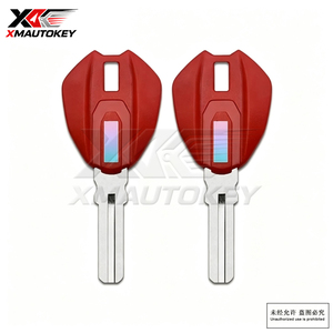 Llave de Motocicleta Compatible con <span class=keywords><strong>Ducati</strong></span>, Llave Virgen para <span class=keywords><strong>Monster</strong></span> 696 796 M1100S M1200S 821 848 1098 1199 1299 MTS950, Llave con Chip Desmontable - Product Image 3
