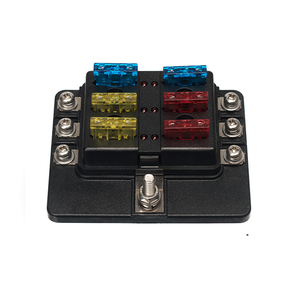 Caja de Fusibles Universal de 6 Vías con Iluminación LED de 12V para Auto y Marino - Product Image 2