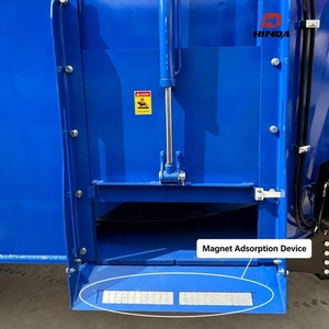 Nouveau mélangeur vertical TMR Hinda de 12 m³ pour l'élevage de moutons/bovins, remorque à ensilage, entraînement par prise de force, haute productivité - Product Image 6