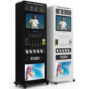 Distributeur automatique de parfum intelligent de luxe, autonome, en métal, compatible SDK, pour la vente de parfums - Product Image 1