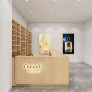Kiosco Moderno para Exhibición de Perfumes |   Diseño de Pabellón de Fragancias con Iluminación LED Ecológica |   Compras Personalizables en Acero Inoxidable - Product Image 2