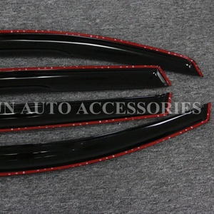 Nouvel Arrivage Déflecteur de Vent Noir en Filet pour Vitre de Portière, Décoration de Voiture, Pare-Soleil pour Toyota INNOVA 2016-ON - Product Image 5