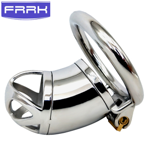 <span class=keywords><strong>Jaula</strong></span> <span class=keywords><strong>de</strong></span> Castidad Masculina FRRK <span class=keywords><strong>de</strong></span> 70 mm, <span class=keywords><strong>de</strong></span> Acero Inoxidable 304 Plateado, con Tres Anillos, Dispositivo <span class=keywords><strong>de</strong></span> <span class=keywords><strong>Jaula</strong></span> para Pene, Alternativa a <span class=keywords><strong>los</strong></span> Juguetes Eróticos - Product Image 6