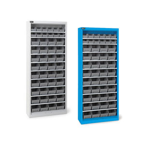 Fami Perfom AK 700X267x1651mm armario de piezas pequeñas con 48 cajas de recogida contenedores de aire - Product Image 3