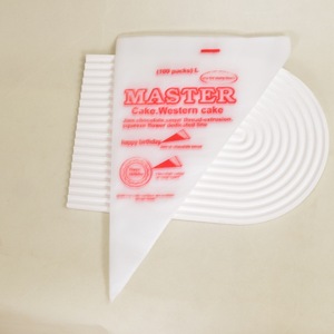 Master Cake Piping Bags Medium And Large Size For Baking Decorating Birthday Cake Use 100 Packs - Product Image 2