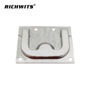 Hebilla Cuadrada de Acero Inoxidable Pulido Espejo Zhibo para Cubiertas de Barcos con Mango Cuadrado - Product Image 2