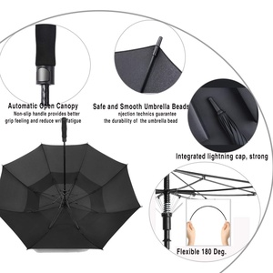 Innovative Shenzhen Wholesale 30 Inch Large <b>Windproof</b> logo Prints Big Luxury Promotional Branded Custom Golf <b>Umbrella</b> - Product Image 4