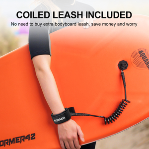 WOOWAVE Bodyboard Premium Professionale in Schiuma Morbida, <span class=keywords><strong>Tavola</strong></span> <span class=keywords><strong>da</strong></span> <span class=keywords><strong>Surf</strong></span> <span class=keywords><strong>da</strong></span> 42,5 Pollici per Adulti con Nucleo in PE - Product Image 6