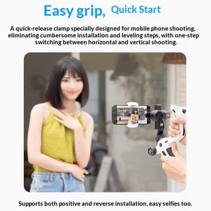 <span class=keywords><strong>Stabilisateur</strong></span> <span class=keywords><strong>Feiyu</strong></span> Scorpion MINI2 version mobile, caméra à suivi intelligent, cardan mobile à trois axes orthogonaux - Product Image 2