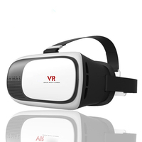 X417-1 Étui pour lunettes de réalité virtuelle en plastique et carton, boîte 3D 2.0, ajustable, polarisé, taille d'écran virtuel 50"-80"