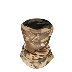 Camouflage Breathable Neck Gaiter Outdoor Sun Protection Face Mask UV <b>Shield</b> Dustproof Fishing Cycling Gear - Product Image 5