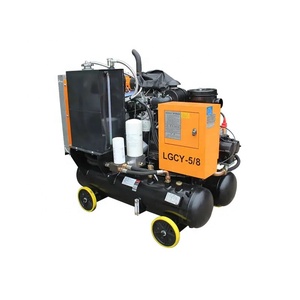 Compresseur d'<span class=keywords><strong>air</strong></span> à vis portable à moteur diesel <span class=keywords><strong>250</strong></span> CFM 385 CFM 185 CFM pour l'exploitation minière, la construction, le forage de puits d'eau, le sablage - Product Image 6