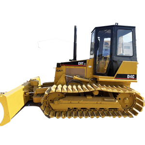 รถดันดิน Caterpillar D4C มือสอง น้ำหนัก 10 ตัน ใช้งานน้อย พร้อมหัวต่อแบบ Quick Coupler และหัวเจาะ ได้รับการรับรองมาตรฐาน CE - Product Image 1