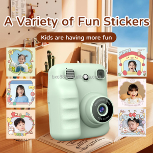 Cámara de Video Infantil de Alta Calidad con Impresora Térmica Cámara de Fotos Digital para Niños Cámara de Impresión Instantánea con Papel de Color Diseño de Dinosaurio y Unicornio - Product Image 3