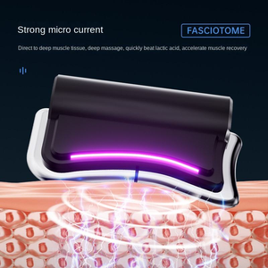 Dispositivo de Alivio Muscular EMS con Luz Roja, 3 Velocidades de Vibración, Cuidado Térmico, Masajeador Corporal de Metal ABS para Recuperación - Product Image 3