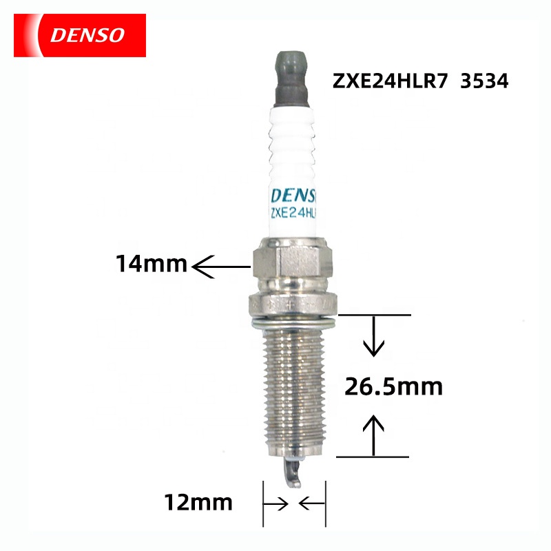 DENSO iridium Plug ZXE24HLR7  31673604 Vo/lvo S60L S90 XC60 V60 Lynk&Co Q50L
