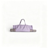 Sac de transport robuste en toile pour jeu de Mahjong, sac de voyage violet pour Mahjong, sac à bandoulière pour jeu de Mahjong