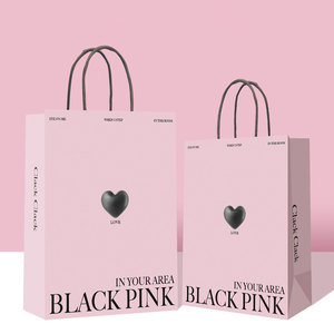 Factory Biodegradable Colorful Kraft Paper Shopping And Takeout <b>Bag</b> With Twisted Handle And Custom Logo For Supermarket Use - Product Image 1