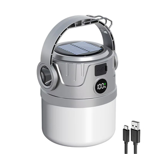 Đèn cắm trại <span class=keywords><strong>LED</strong></span> sạc lại XINSITE bán chạy, thân đèn màu trắng, đạt chứng nhận ROHS, đèn di động khẩn cấp cho lều cắm trại - Product Image 1