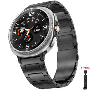 <span class=keywords><strong>Bracelet</strong></span> en titane pour Samsung <span class=keywords><strong>Galaxy</strong></span> <span class=keywords><strong>Watch</strong></span> 8 40 mm 44 mm 8 Classic 46 mm, <span class=keywords><strong>bracelet</strong></span> pour homme, <span class=keywords><strong>bracelet</strong></span> en métal de luxe - Product Image 5