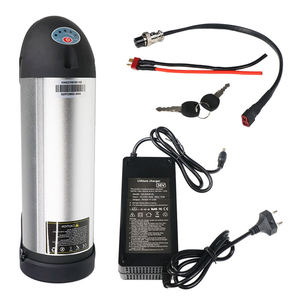 แบตเตอรี่จักรยานไฟฟ้าลิเธียมไอออน10Ah 36V EB-BA01โรงงานสำหรับ D90xH350mm 200-500W ภาพใหม่ - Product Image 1