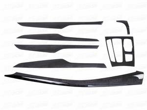 Embellecedor <span class=keywords><strong>interior</strong></span> para interiores de fibra de carbono mejorados modificados <span class=keywords><strong>BMW</strong></span> <span class=keywords><strong>X6</strong></span> F16 2014-2018 (7 piezas) - Product Image 2