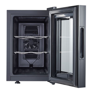 Vente chaude 6 <span class=keywords><strong>bouteilles</strong></span> refroidisseur de <span class=keywords><strong>vin</strong></span> 110v <span class=keywords><strong>cave</strong></span> <span class=keywords><strong>à</strong></span> <span class=keywords><strong>vin</strong></span> boisson abordable refroidisseur certifié CE Smartbar <span class=keywords><strong>meilleur</strong></span> <span class=keywords><strong>vin</strong></span> pas cher Minibar - Product Image 1