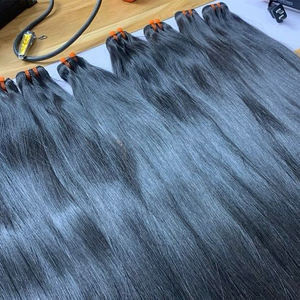 Vente en gros de donneurs cambodgiens, cuticules alignées, extensions de cheveux humains bruts, boucles italiennes, styles de vagues profondes lâches naturelles, cheveux à un donneur - Product Image 1