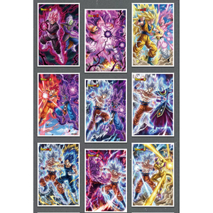 GL Pokemoned Super <span class=keywords><strong>Dragon</strong></span> Balls Collectible Shikishi Art Eif Baby Colored Paper Kids Toys Blind Boxes Booster Box Board Games - Product Image 2