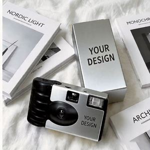 Appareil photo jetable personnalisé avec étui de protection haut de gamme |   Housse de protection jetable pour appareil photo de mariage avec logo personnalisé - Product Image 6