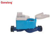 Meter Air Prabayar Gomelong Standar ISO4064 Plastik Komunikasi LORA RF Meter Aliran Air Tunggal