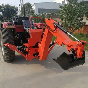 Hydraulic tractor backhoe for mini 30HP tractor