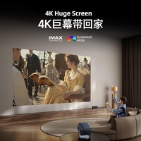 Projecteur Vidda C2s 4K, projecteurs laser couleur pleine résolution avec Imax HDR10 240HZ USB, projecteur rotatif pour plafond