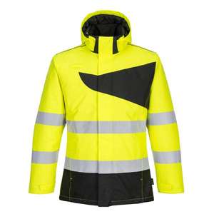 PORTWEST - PW261YBRL PW2 Veste hiver haute visibilité jaune/noir-EAN 5036108355235 HI-VIS WORKWEAR - Product Image 1
