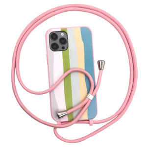<span class=keywords><strong>Coque</strong></span> pour <span class=keywords><strong>iPhone</strong></span> 13, anti-choc avec lanière, collier, <span class=keywords><strong>cordon</strong></span> croisé, pour téléphone - Product Image 2