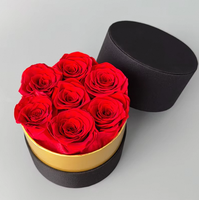 Boîte cadeau Rose Éternelle, fleur préservée pour la Saint-Valentin, mariage, anniversaire, fête des Mères, remise de diplôme, Pâques