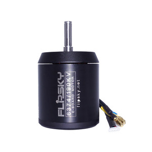 มอเตอร์ฟลิปสกี้190KV 3250W 48V มอเตอร์ไร้แปรงถ่านรุ่น6374สำหรับสเก็ตบอร์ดมอเตอร์ BLDC - Product Image 2