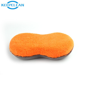 San hô nhung và vải tuyn bao gồm xương miếng bọt biển xe làm sạch màn hình mềm miếng bọt biển - Product Image 4