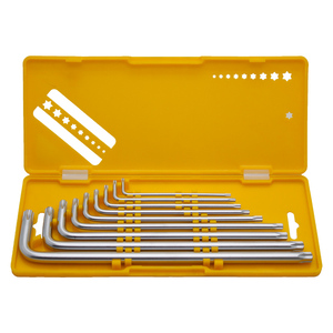 <span class=keywords><strong>9</strong></span> Pcs Torx L-Phím CR-V Trox Cờ Lê Đặt Bán Buôn Dụng Cụ Làm Tay L-Hình Dạng <span class=keywords><strong>Allen</strong></span> Cờ Lê - Product Image 1