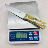 Couteau à désosser et à découper la viande multifonctionnel, spécifique aux abattoirs, tête en acier forgé à la main, couteau d'abattage