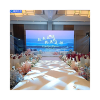 Pantalla LED Fija para Interiores, Fondo de Escenario para Auditorio, Video Wall de 3840Hz de Alta Frecuencia de Actualización, Color Completo, Empalme sin Costuras