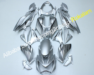 Carénages Kits Pour <span class=keywords><strong>Kawasaki</strong></span> <span class=keywords><strong>Z800</strong></span> Z-800 2013 2014 <span class=keywords><strong>2015</strong></span> 2016 Z 800 13 14 015 16 Argent ABS Corps Kit De Carénage - Product Image 3